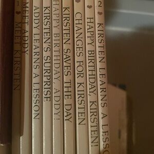 15 american girl doll books. Like new